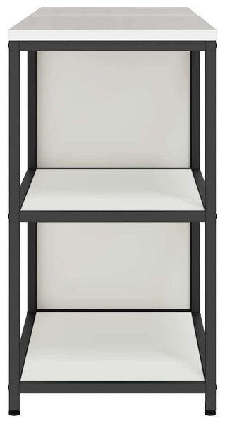 Konyhai Tároló Készlet polcokkal 2 pcs Fehér 180 x 50 x 92 cm