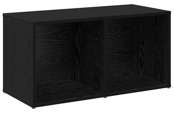 TV szekrény garnitúra 4 pcs Musta tammi 37 x 35 x 72 cm Faanyag