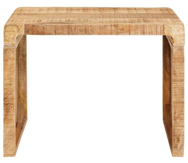 Végasztal Barna 60 x 35 x 46 cm Tömör Mangófát