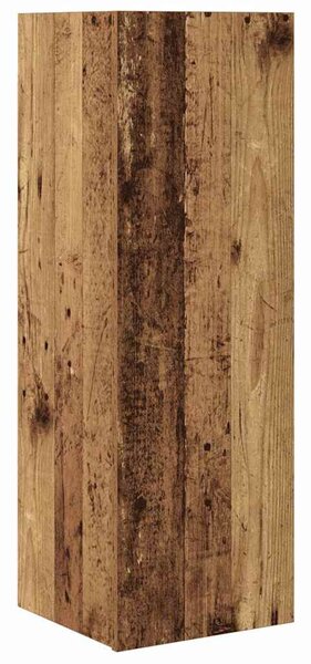 TV szekrény garnitúra 8 pcs Régi fa 30.5 x 30 x 90 cm Faanyag