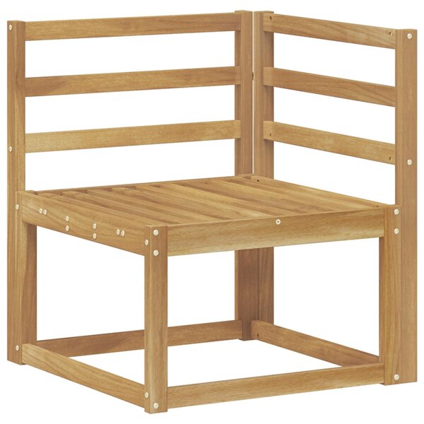 VidaXL Kültéri kanapé szett 4 pcs Fehér 185,5 x 126,5 x 73 cm