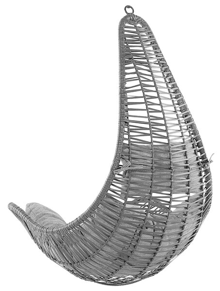 Függőfotel ATRI II PE Rattan Fekete