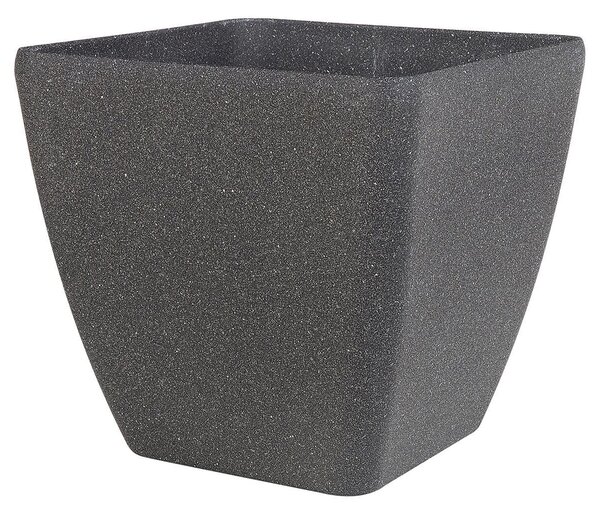 Kétdarabos virágcserép szett ZELI 34 cm Sötétszürke