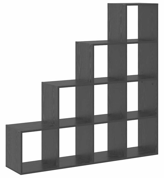 Szobaelválasztó könyvespolc Musta tammi 131.5 x 29 x 131.5 cm