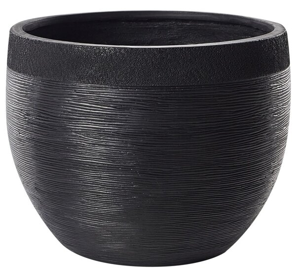 Virágcserép ZAKROS 50 cm Fekete