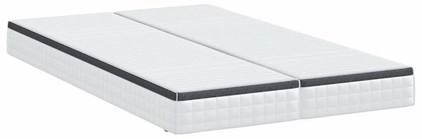 Matrac 2 pcs Fehér és Szürke 60 x 200 cm Bonell Rugó