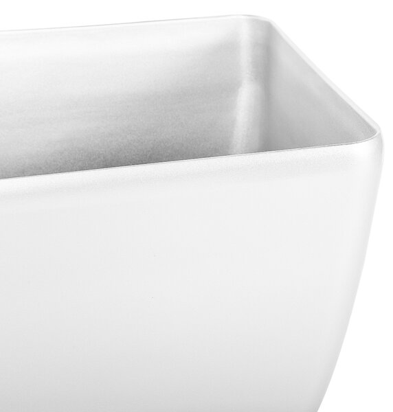 Kétdarabos virágcserép szett ASTRAS 42 cm Ezüst