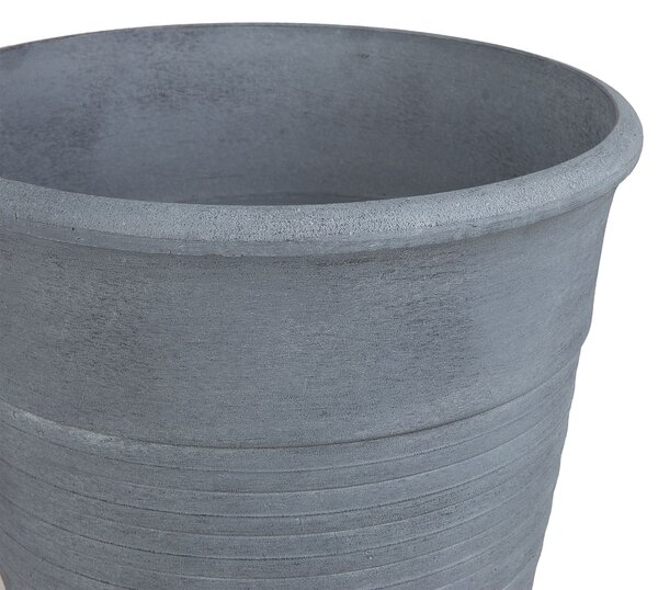 Kétdarabos virágcserép szett KATALIMA 43 cm Szürke