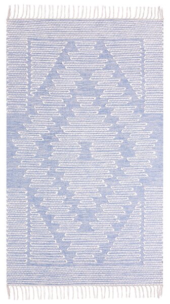 Szőnyeg ANSAR Kék 80 x 150 cm Pamut