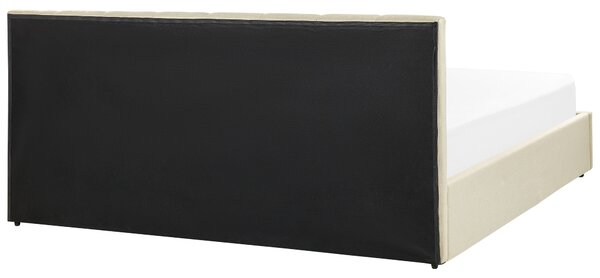 Ágyneműtartós ágy DREUX 180 x 200 cm Bézs