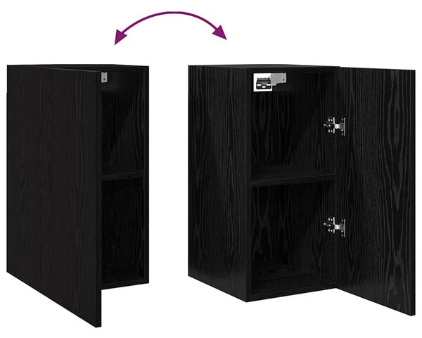 TV szekrény garnitúra 7 pcs Musta tammi 30.5 x 30 x 60 cm