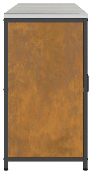 Konyhai Tároló Készlet polcokkal 3 pcs Rozsdás 180 x 50 x 92 cm