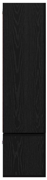TV szekrény garnitúra 7 pcs Musta tammi 180 x 30 x 120 cm