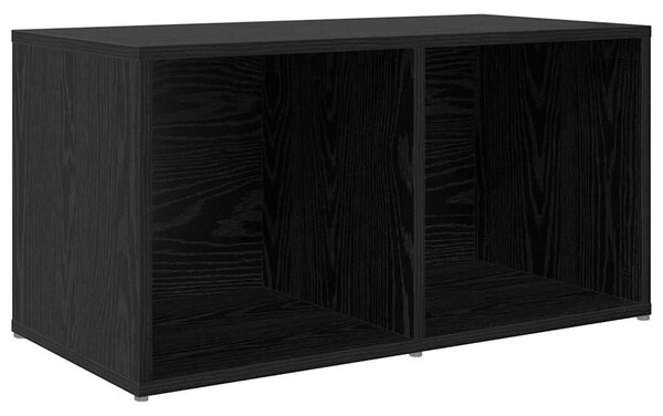 TV Szekrény Szett 8 pcs Fekete tölgy 37 x 35 x 72 cm Faanyag
