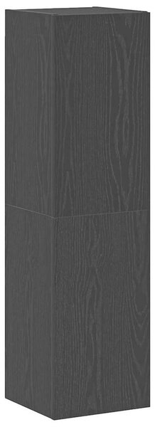TV szekrény garnitúra 4 pcs Musta tammi 200 x 30 x 30 cm