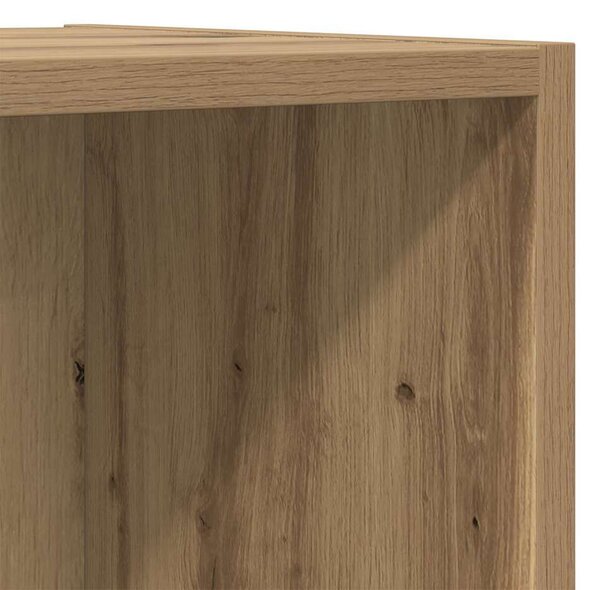 Fali TV Szekrény 4 pcs kézműves tölgy 37 x 37 x 107.5 cm