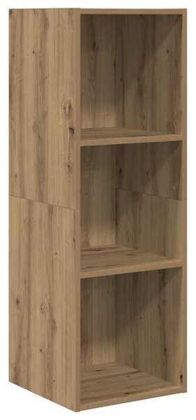 Fali TV Szekrény 4 pcs kézműves tölgy 37 x 37 x 107.5 cm