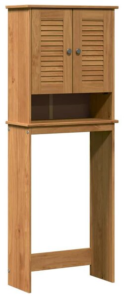 WC Szekrény VIGO mézbarna 60 x 27 x 161 cm Tömör fenyőfa