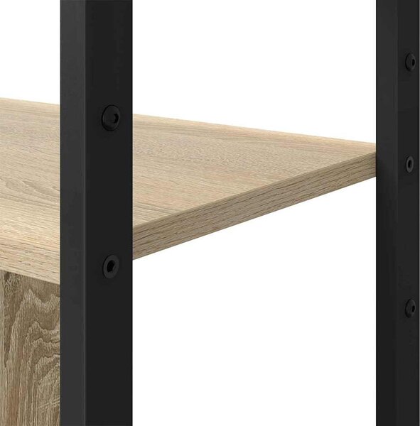 Könyvespolc sonoma tölgy 80 x 30 x 155.5 cm Faanyag