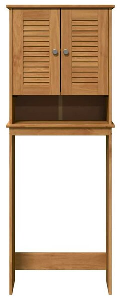 WC Szekrény VIGO mézbarna 60 x 27 x 161 cm Tömör fenyőfa