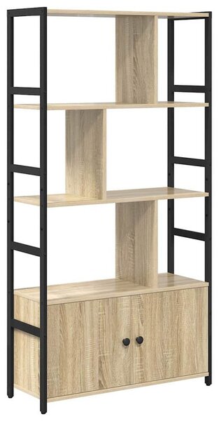 Könyvespolc sonoma tölgy 80 x 30 x 155.5 cm Faanyag