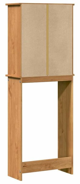 WC Szekrény VIGO mézbarna 60 x 27 x 161 cm Tömör fenyőfa