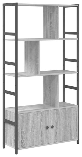 Könyvespolc Szürke sonoma 80 x 30 x 155.5 cm Faanyag