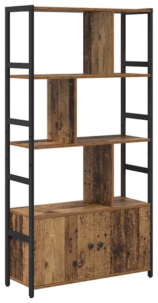 Könyvespolc Régi fa 80 x 30 x 155.5 cm Faanyag