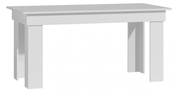 Étkezőasztal - Holzmeister - 160 x 80 cm (fehér)