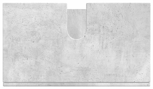 Fürdőszoba mosdószekrény TULUM Beton szürke 60 x 34 x 63 cm