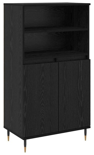 Magasfiú Fekete 60 x 36 x 110 cm Faanyag