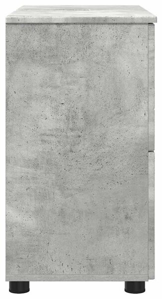 Fürdőszoba Székény Beton szürke 76.5 x 35 x 64 cm Faanyag