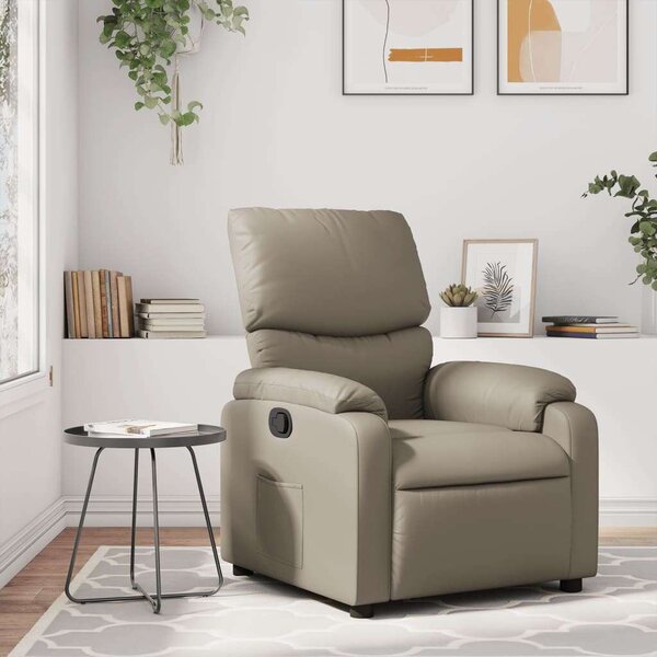 Dönthető Fotel - Kávészínű Műbőr - Relax Fotel