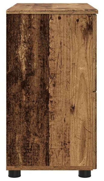 Fürdőszoba Székény fiókkal Régi fa 76.5 x 35 x 64 cm Faanyag