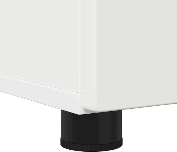 Fürdőszoba Székény polcokkal Fehér 60 x 35 x 80 cm Faanyag