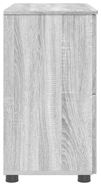 Fürdőszoba Székény Szürke sonoma 76.5 x 35 x 64 cm Faanyag