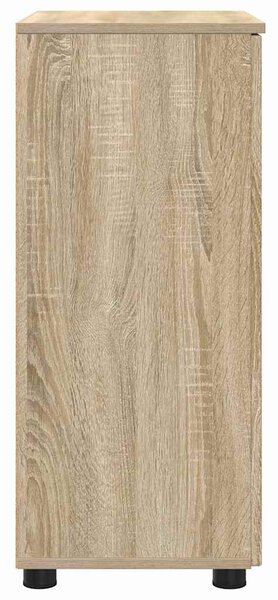 Fürdőszoba Székény ajtóval sonoma tölgy 60 x 35 x 80 cm Faanyag