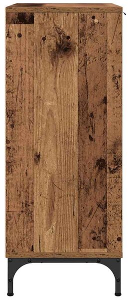 Széf fiókkal Régi fa 89.5 x 33 x 82 cm Faanyag