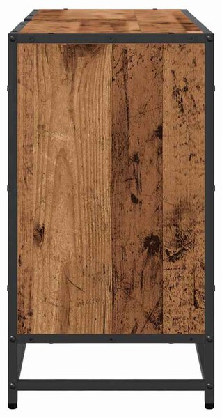Fürdőszobai mosdószekrény Régi fa 90 x 33 x 60 cm Faanyag