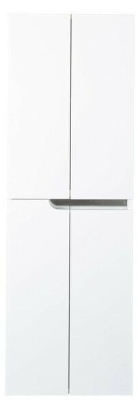 Piramida BETA fali fürdőszoba - ÁLLÓSZEKRÉNY - fehér - 50 x 150 x 30 cm