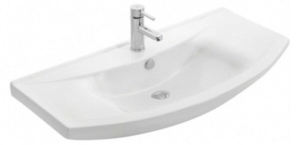TMP ZX 85 - SONOMA - álló fürdőszobabútor - Sanovit ZENON - 6085 porcelán mosdóval - 86 x 50 cm