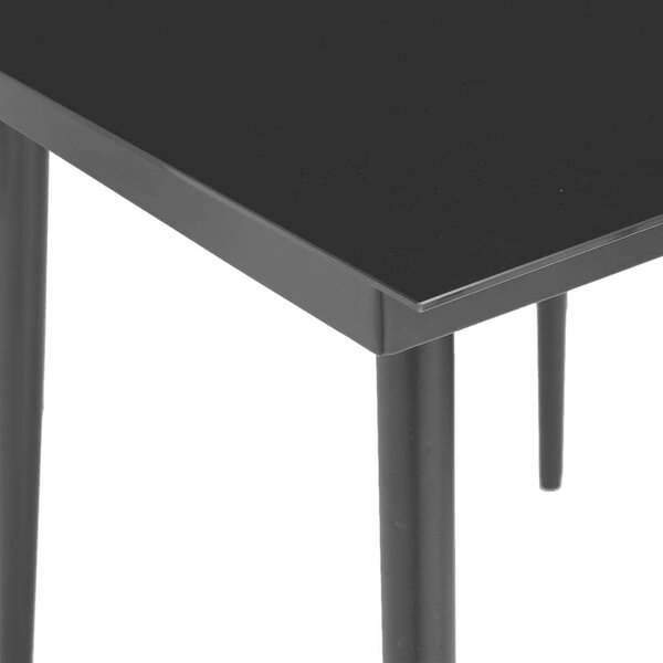 VidaXL Polyrattan Kerti Étkezőgarnitúra - 3 részes