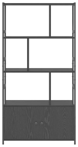 Könyvespolc Musta tammi 80 x 30 x 155.5 cm Faanyag