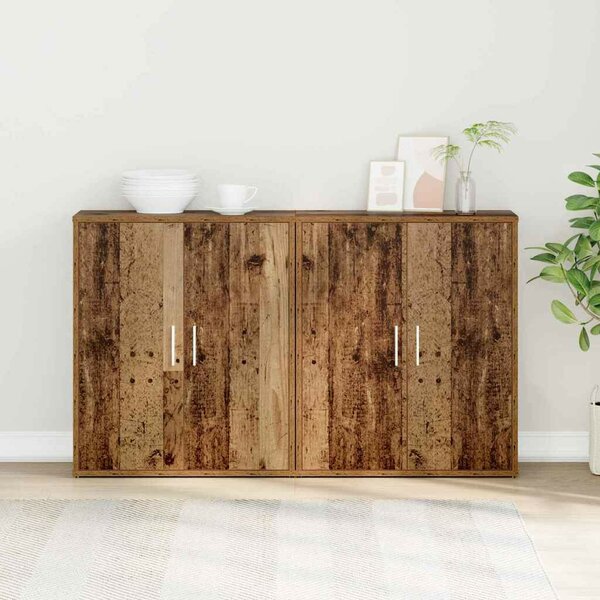 Magasfiú 2 pcs Régi fa 60 x 31 x 70 cm Faanyag