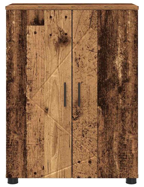 Fürdőszoba Székény polcokkal Régi fa 60 x 35 x 80 cm Faanyag