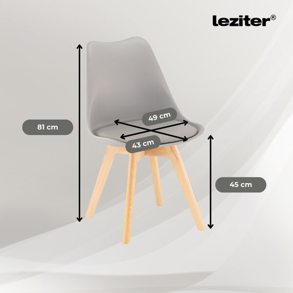 Velon 4+1 étkező garnitúra fehér-szürke