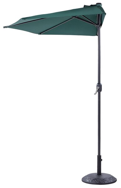 Félköríves Napernyő 270 cm GALATI Zöld