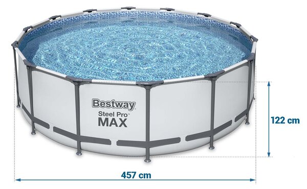 Bestway kerti keret medence 457 x 122 cm 18in1 56438