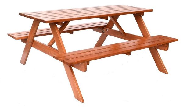 ROJAPLAST PIKNIK Kerti Bútor - Fenyőfa - 160 cm