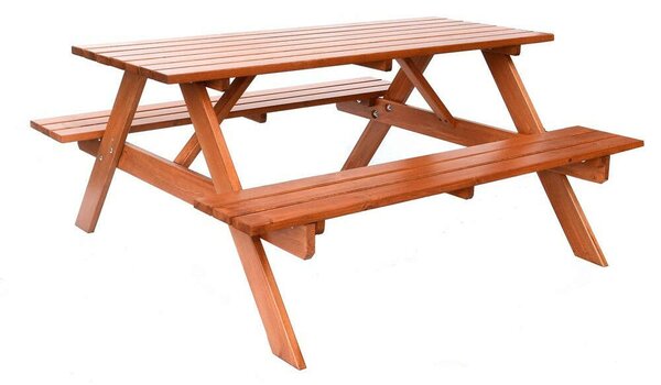 ROJAPLAST PIKNIK Kerti Bútor - Fenyőfa - 160 cm